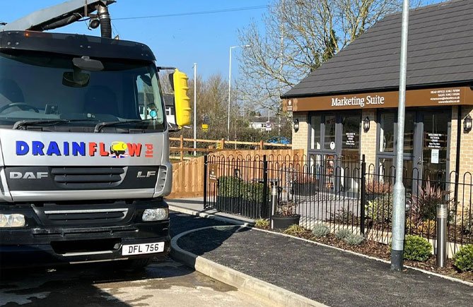 CCTV Drain Survey for Henlow Housing, Bedfordshire